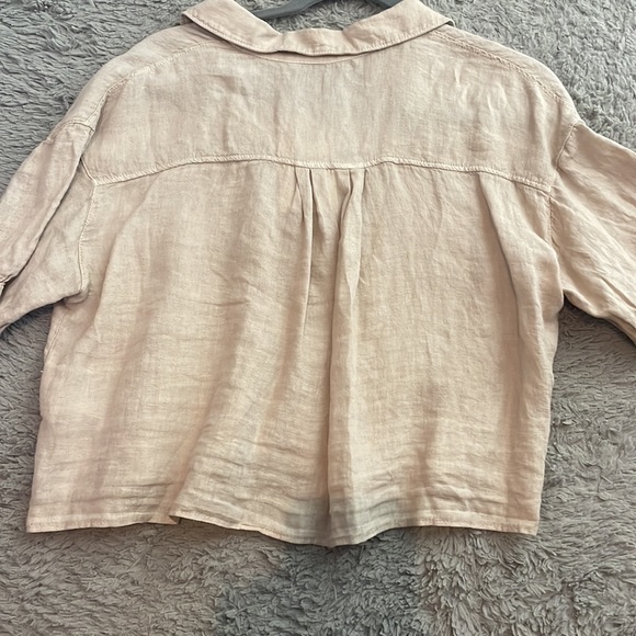 Zara Button Down Blouse - Picture 3 of 3